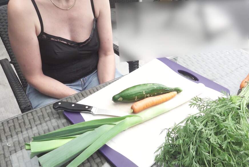 Veggieday  ich machs mir mit Gemüse von sexy-Bine pic2