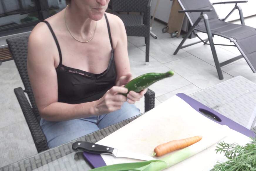 Veggieday  ich machs mir mit Gemüse von sexy-Bine pic3