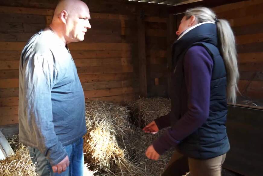 MaviePearl: Alten, geilen Knecht im Stall g*****t