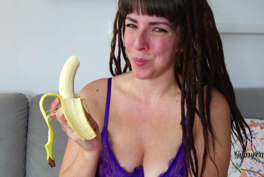 GypsyPage: Banane in der P***y  Es wird geil, süß und f****t