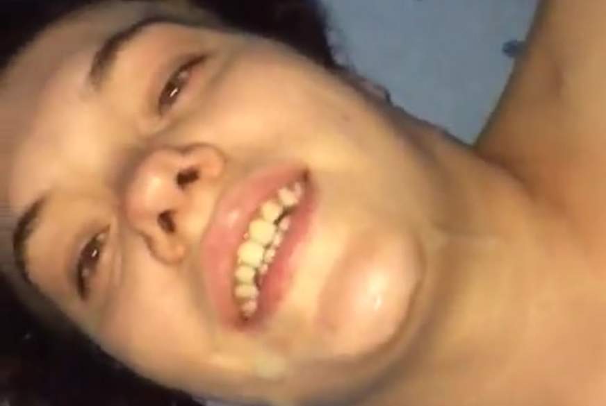 Das S****a ins Gesicht von hotdiamant pic1