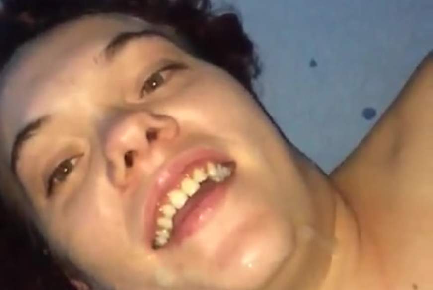 hotdiamant: Das S****a ins Gesicht