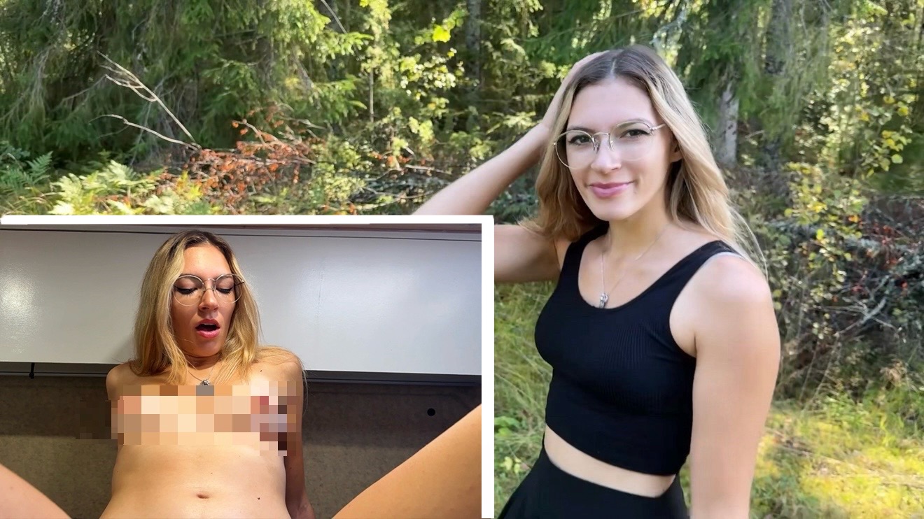 Ich habe einen Typen beim wandern kennengelernt und er hat mich dann zum Camper begleitet. Ich fragte ihn ob er einen Kaffee mit mir trinken will… allerdings hatte ich da ganz andere absichten. Ich hab ihn geil abgeritten von vorne und reverse!