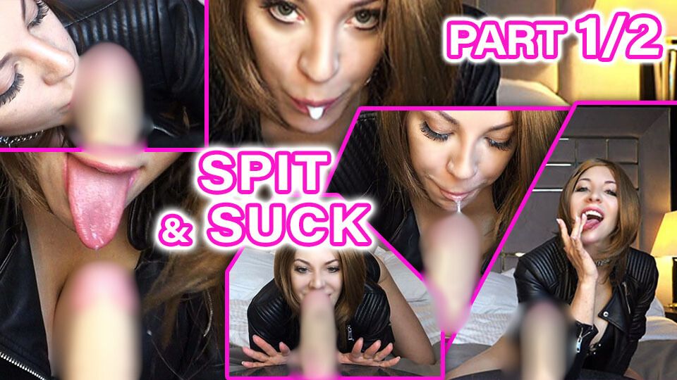 Ich verwöhne deinen Schwanz mit meiner Zunge und jeder Menge Spucke ASMR 1 \