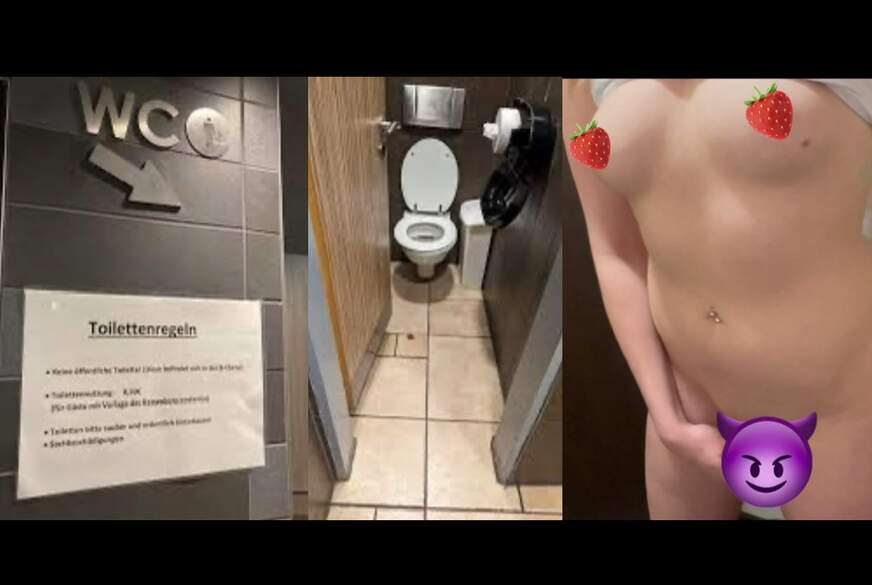 MajaSofie: Geiler D*******k auf MC Donalds Toilette