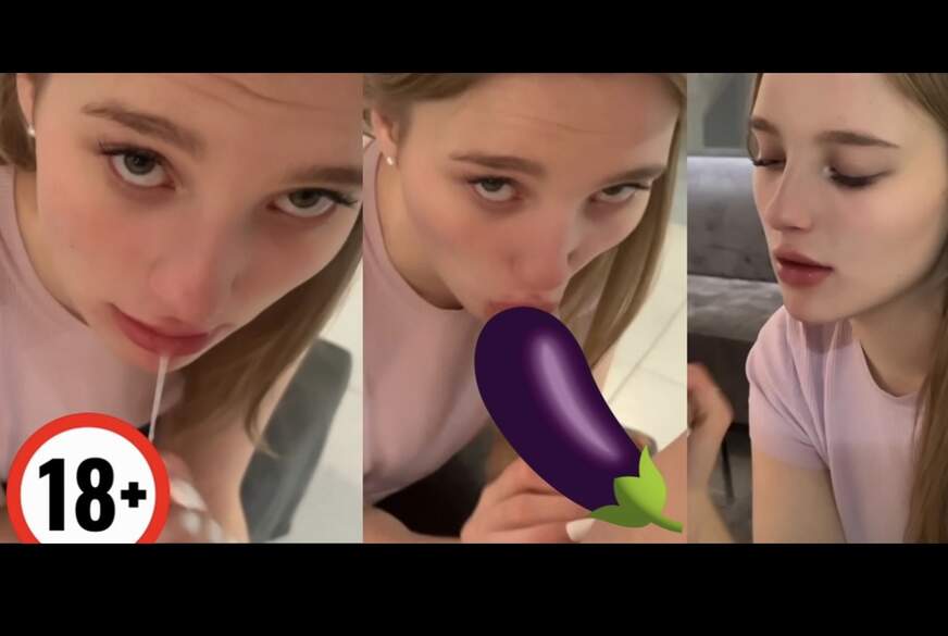 MajaSofie: Geiles B**wjob Video mit USER.. am Ende landet sein ganzes S****a in meinem Mund