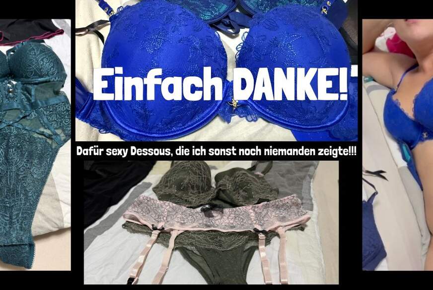 Einfach DANKE! Dafür sexy Dessous die ich sonst noch niemanden zeigt!!! von Suki-Noir