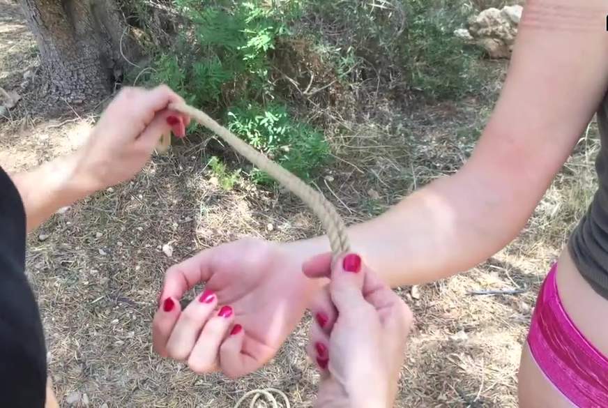 Bondage-Tutorial Einhandfesselung von BunNyna pic1