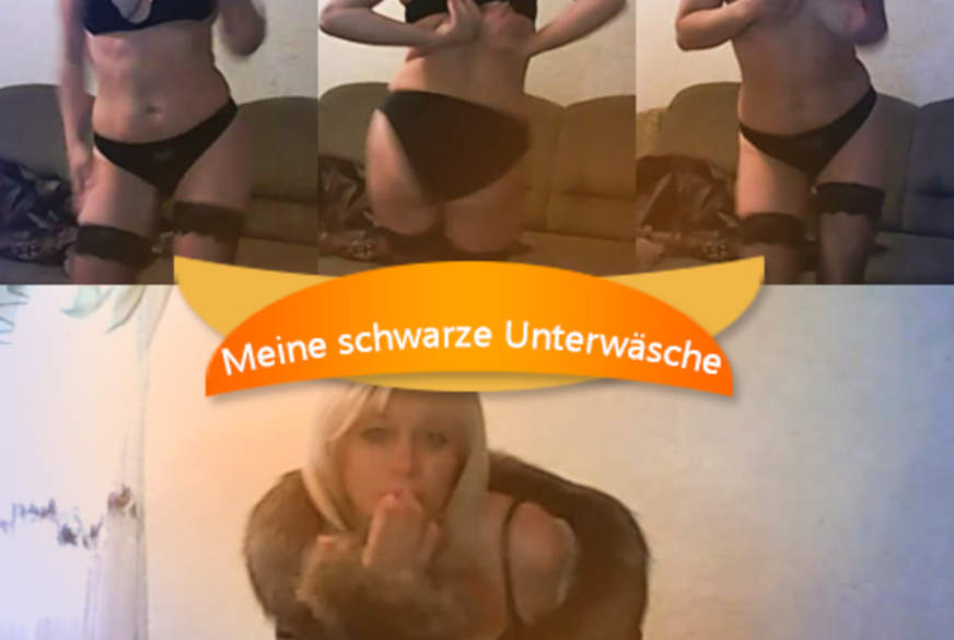 Meine schwarze Unterwäsche von ReifeLea