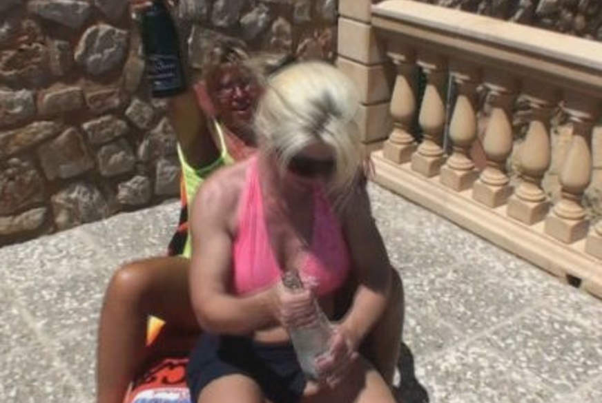 NadjaSummer: b******ner Outdoor-F**k!
