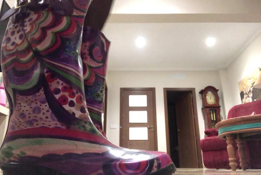 GustiSonnenschein: In bunten Gummistiefeln