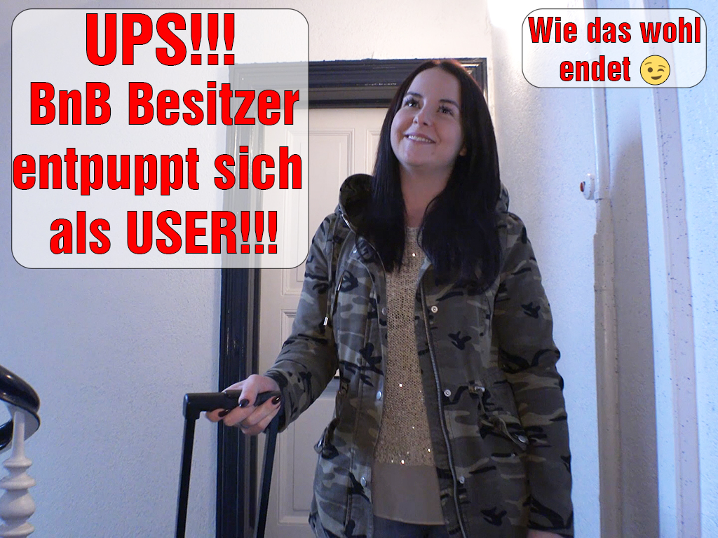 Wie krass war das bitte?! Ich war unterwegs und brauchte dringend ein BnB, also ab ins Internet und schnell eins gebucht. Aber zu diesem Zeitpunkt wusste ich ja nicht, was mich da erwarten würde! Der Besitzer öffnete mir die Tür und ich dachte mir, ok der ist ja mal heiß! Aber eigentlich hatte ich nichts Unanständiges im Sinne, doch als die Tür geschlossen war, änderte sich das ziemlich schnell. Da outete der Besitzer sich als STAMMUSER und ich dachte mir, ein STAMUSER muss ja belohnt werden oder siehst du das anders? Spontaner ging es ja nicht ;)