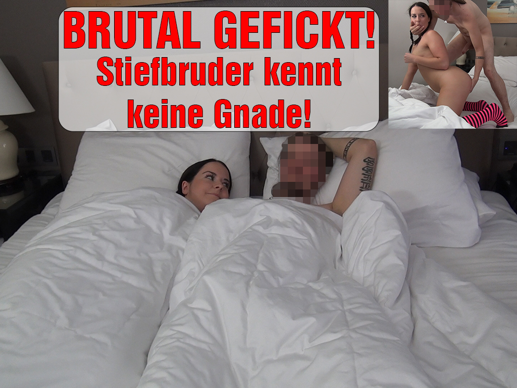 BRUTAL GEFICKT! Stiefbruder kennt keine Gnade! Wenn ich das gewusst hätte was mich da erwartet, weiß ich nicht ob ich das gemacht hätte! Mein Stiefbruder lag im Bett und ich bin mal elegant unter die Decke gehuscht. Als brave Stiefschwester muss ich das doch machen, oder? Aber ich konnte ja nicht ahnen, worauf der Kerl so steht! Also ich bin schon oft hart gefickt worden, aber DAS hat alles getoppt! Du willst wissen, was alles krasses passiert, dann schau es dir an, denn es war richtig heftig! Hättest du dasselbe mit mir angestellt?!