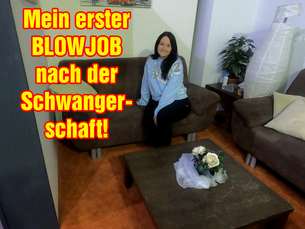 Mein erster BLOWJOB nach der Schwangerschaft! Ich bin endlich wieder zurück nach meiner kleinen Pause und wie kann ich mein Comeback besser feiern als mit einem geilen BLOWJOB! Wie lange habe ich darauf gewartet, endlich wieder einen Schwanz in meiner Maulfotze zu haben! Und das Beste ist, endlich wieder geiles SPERMA! Und bist du froh, dass ich wieder zurück bin?