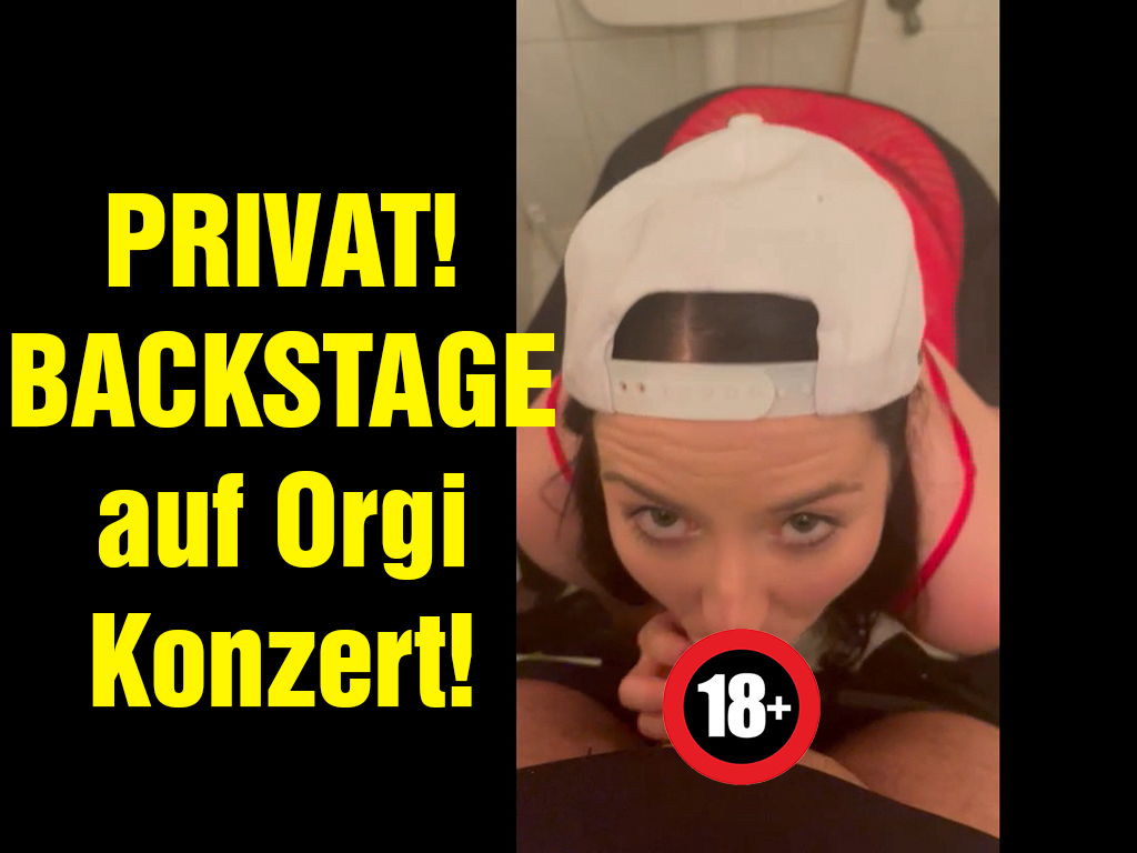 PRIVAT! BACKSTAGE auf Orgi Konzert! Wie du sicherlich mitbekommen hast, war ich gestern als Gast beim Orgi Konzert und dann war ich auch Backstage. Inzwischen kennst du mich ja, da konnte ich nicht lange brav bleiben und habe mir jemanden aus dem Team geschnappt und bin mit ihm auf die Toilette gegangen. Was da passiert siehst du in diesem Clip und ja, es war nicht geplant oder sonst was! Das Video war eigentlich für den privaten Gebrauch gedacht. ;) Wärst du auch mal gerne Backstage mit mir? :P