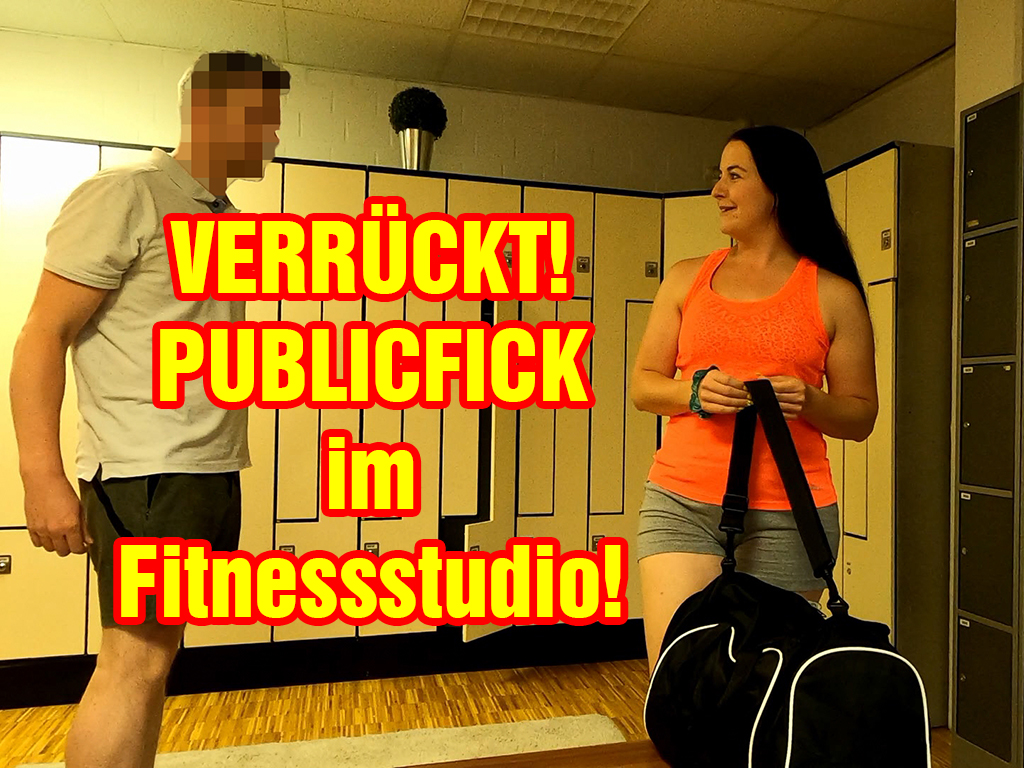 VERRÜCKT! PUPLICFICK im Fitnessstudio! Hehe, ich habe wieder was ganz Verrücktes gemacht ;) Ich bin mit meinem Kumpel im #Fitnessstudio und als ich merke, dass wir in der Umkleide komplett alleine sind, ergreife ich die Chance und verführe ihn! ;) Wollte nämlich schon immer mal im Fitnessstudio ficken! Gut, es kann jederzeit jemand reinkommen, aber das macht doch den Reiz aus oder wie siehst du das?
