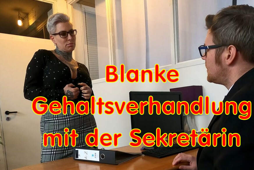 Blanke Gehaltsverhandlung mit der Sekretärin! von DannyGaga