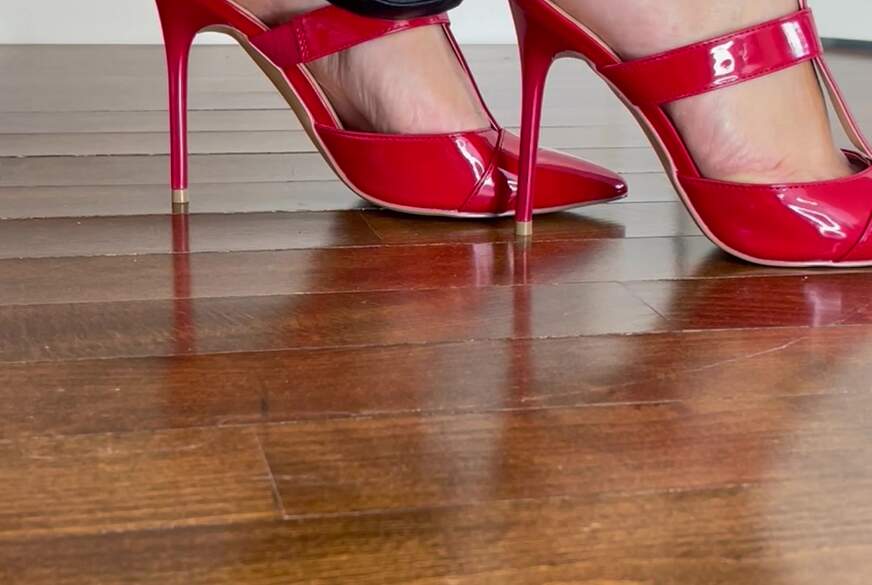 KassidyHot: ROTE HIGH HEELS