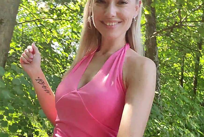 VickyFox: Das 1.mal Natursekt Outdoor im Spannersee und blank gezogen.