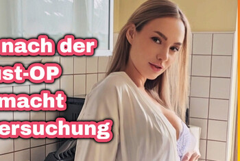1.f**k nach der Brust-OP. Arzt macht Nachuntersuchung
