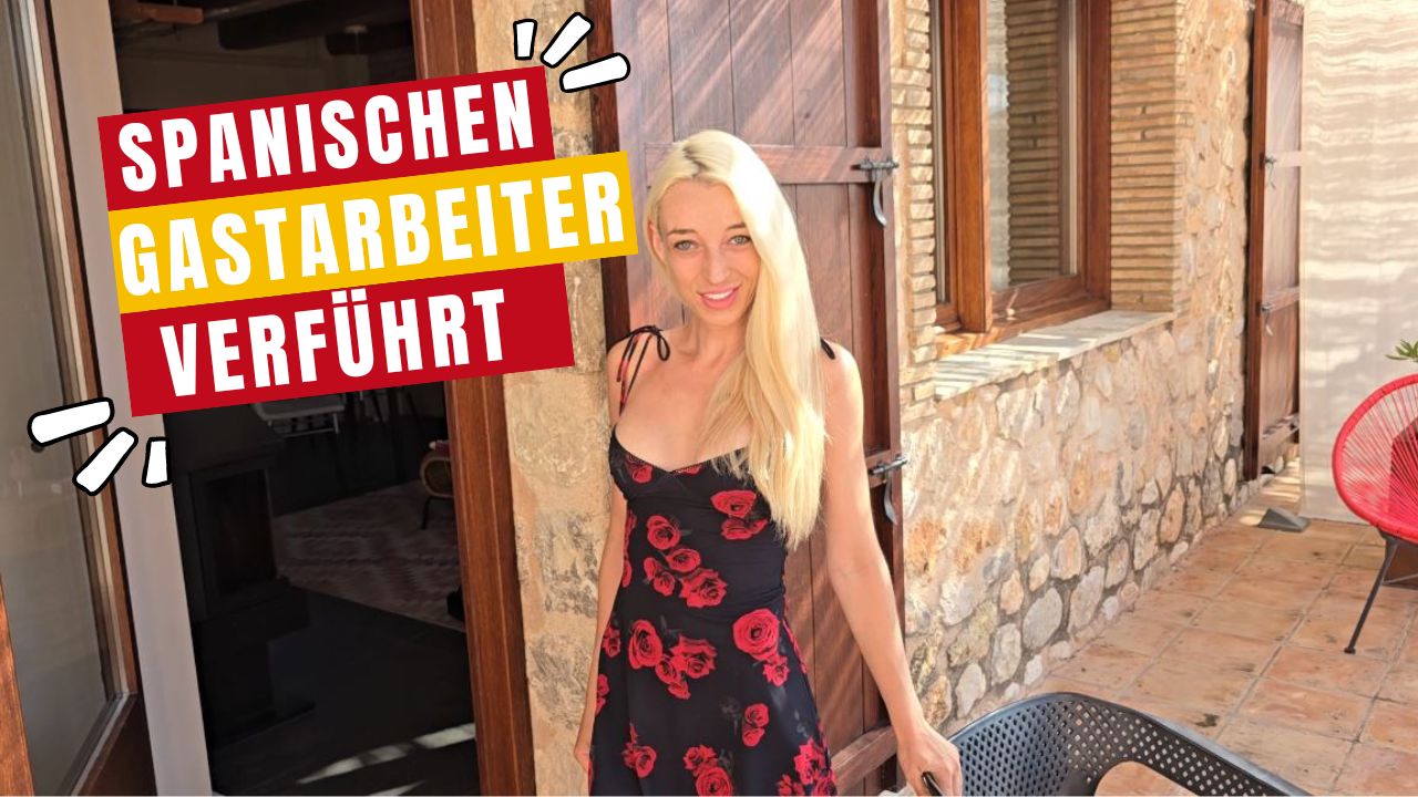 Spanischen Gastarbeiter verführt Vor einigen Tagen war ich ja in Spanien im Urlaub, da hatte ich auch eine super Finca gemietet mit Pool. Die Finca war echt riesig und es gab an einem Tag ein echt süßen Gastarbeiter, der zum vernaschen süß aussah. Konnte ich ihn zu mehr als nur arbeiten überreden?