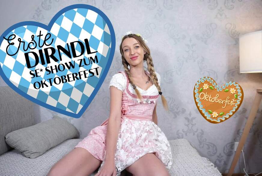 Erste Dirndl Sex Show zum Oktoberfest von CremeDeLaCreme