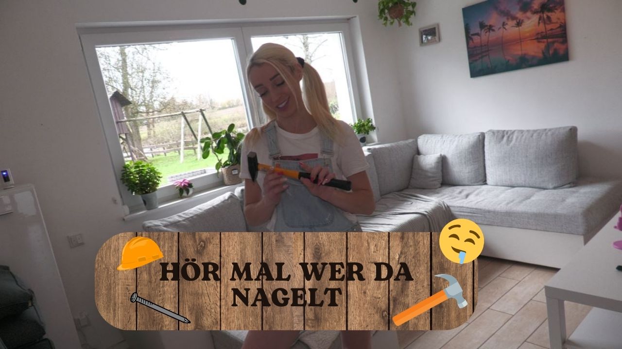 Hör mal wer da nagelt Selbst ist die Frau oder? Ich denke ich kann gut mit dem Hammer umgehen und hab seine wahre Funktion entdeckt oder was meinst Du? Lass gerne ein Like da, wenn du der gleichen Meinung bist  