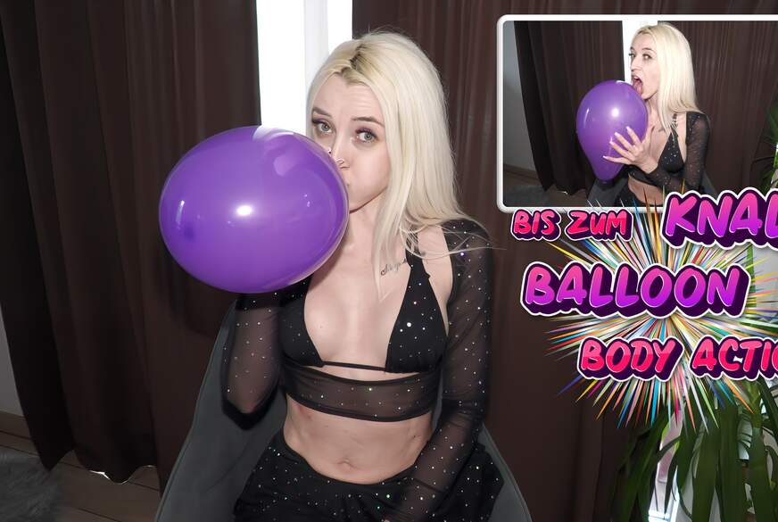 Bis zum Knall - Balloon Body Action von CremeDeLaCreme
