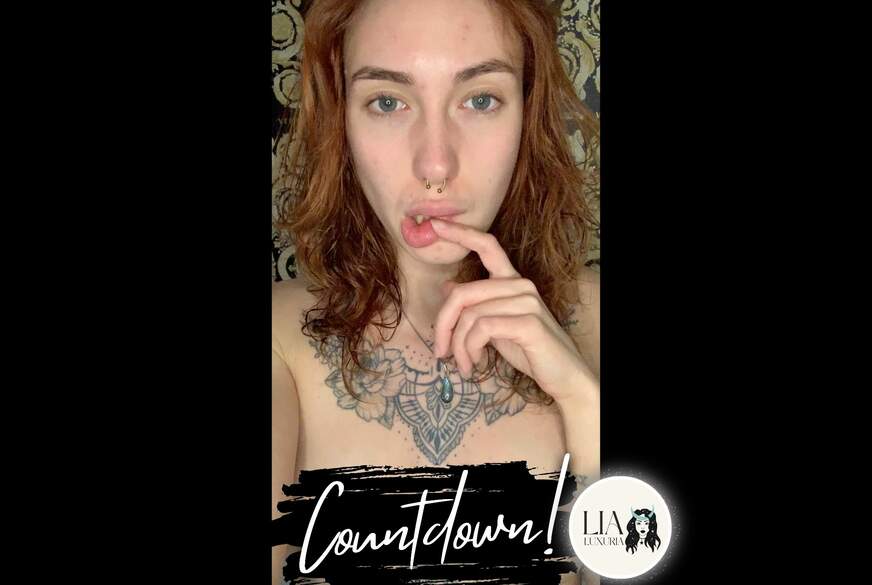 LiaLuxuria: Countdown - W***s mir in den Mund!