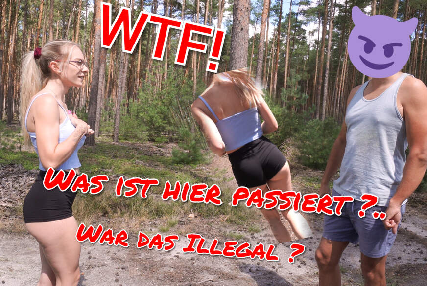 War das Illegal?? WTF! Joggen im Wald mit Krassen Folgen von ViviVallentine