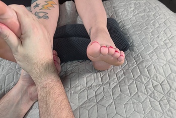 Geile Fußmassage