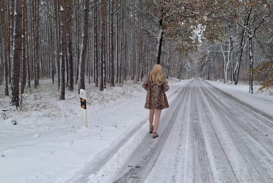 MandyReal: Krass minus 5 grad! Hobbyh**e im Winterfeeling