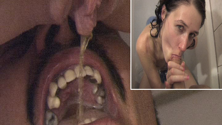 User wollte seinen Fetisch bei mir ausleben.Gesagt-getan.Hab ihm meine warme Pisse in sein Schluckmaul reinpissen lassen. Seine Fresse voll von schöner saftige Pisse.Er leckt mir zum Schluss alles sauber und fickte mich geil ab.So liebe ich Wasser lassen.