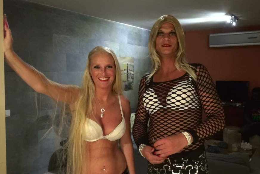 Treue Test -- wenn das sein Freundin wüsste von TransJenny