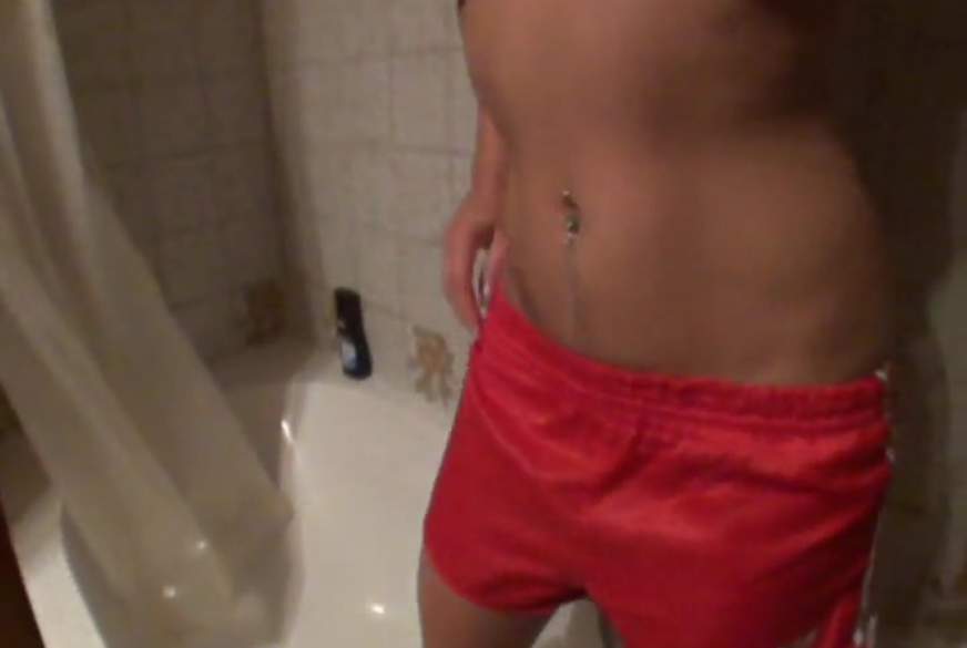 shiny shorts p**s von sexyandhot pic2