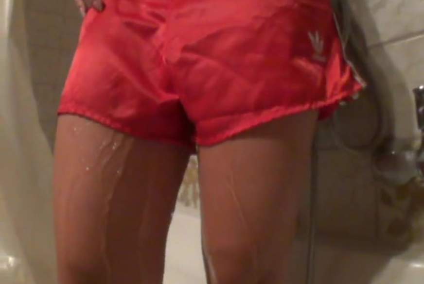 shiny shorts p**s von sexyandhot pic3