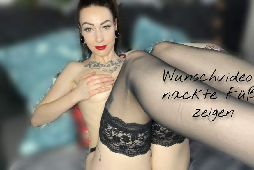 Trixie-Tainted: Wunschvideo , nackte Füße zeigen