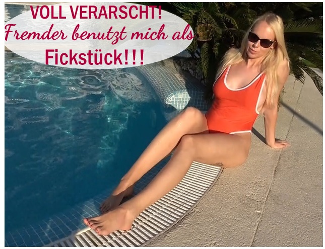 VOLL VERARSCHT! Fremder benutzt mich als Fickstück!!! Ich hab wirklich gedacht der Typ sei ein ganz netter Urlauber und er möchte mir nur helfen, aber der hat mich von vorne bis hinten verarscht und ausgenutzt. Kann immer noch nicht glauben, dass ich da wirklich drauf reingefallen bin und dem geglaubt hab. Hättest du mich auch so verarscht?