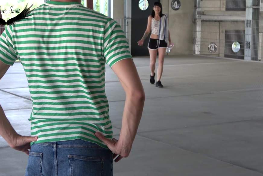 Im Parkhaus G**********t ?!? Pille vergessen und zu früh a*********t! Public von MarieSaint pic1