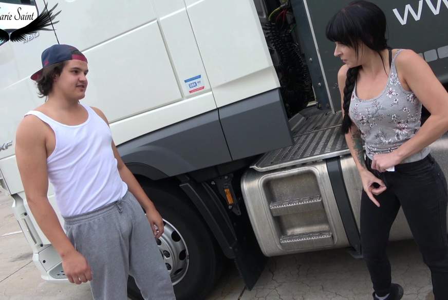 P**stop mit fatalen folgen auf der A12 S****a oder Anzeige Public Natursekt von MarieSaint pic1