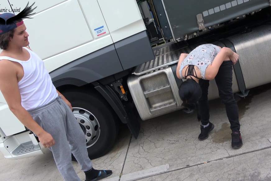 P**stop mit fatalen folgen auf der A12 S****a oder Anzeige Public Natursekt von MarieSaint pic2