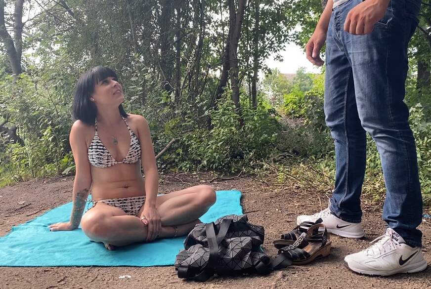 Sommer Sonne F****n angesprochen und D**********t Public C******e am See von MarieSaint