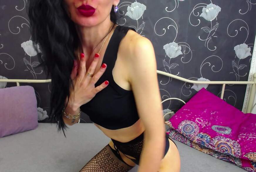 SinaRauch: Playing with my PURPLE DILDO