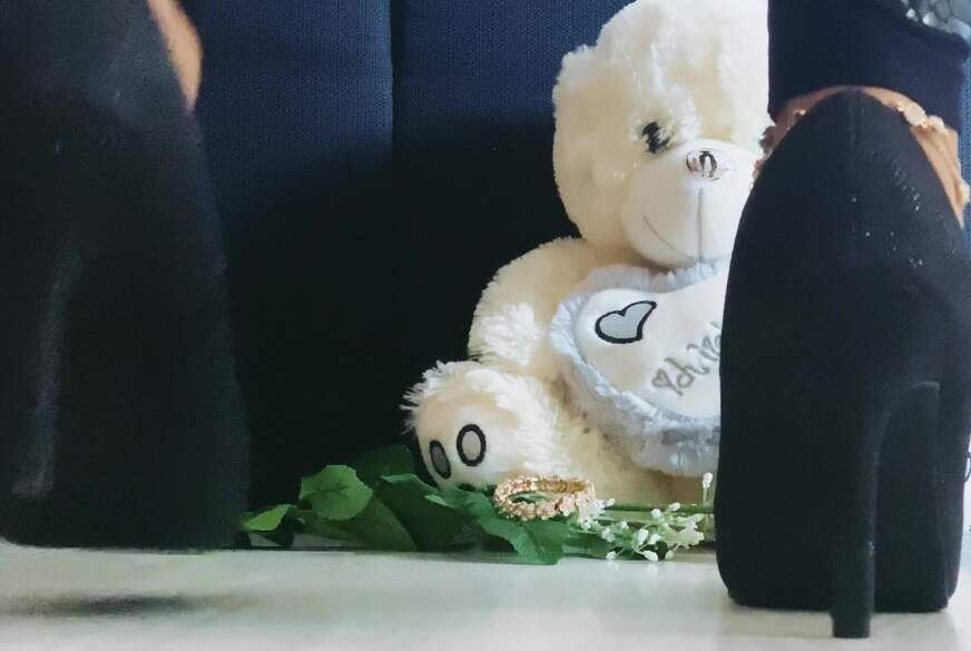 Sklavengeschenke mit meinen High Heels zerstört und Bonusaufnahmen von LadyOksa*a pic2