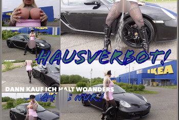 HAUSVERBOT dann kauf ich halt woanders P**s NUR