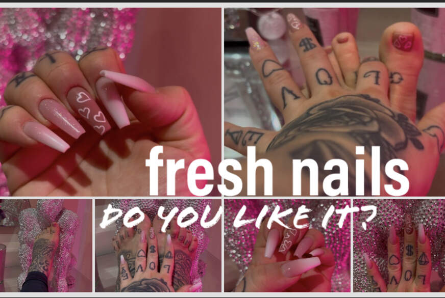 SteffiBlond: fresh Nails do you Like it