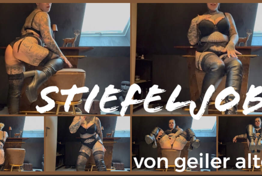 SteffiBlond: STIEFELJOB von geiler alten