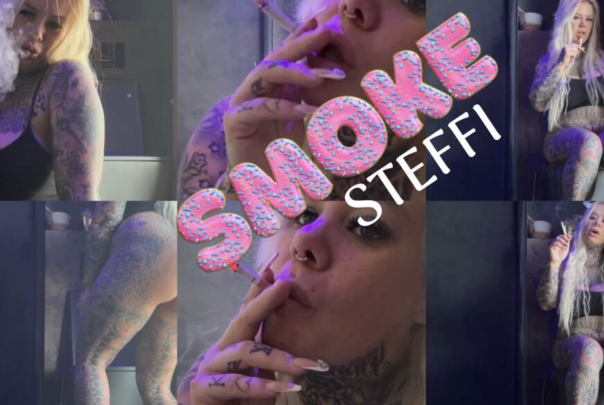SteffiBlond: SMOKE STEFFI komm wir smoken zusammen
