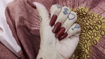W**x auf meine sexy Nails und Füße