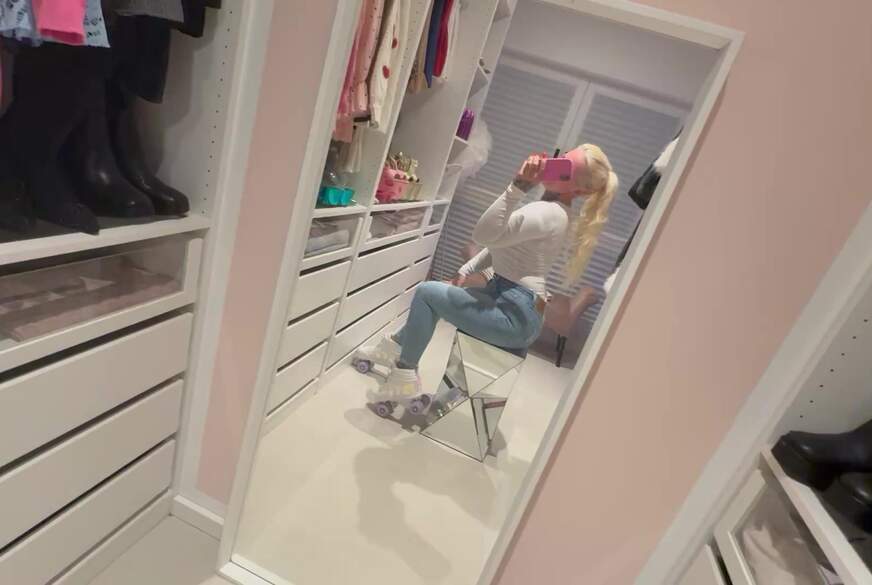 Rollerblades Jeans WEIB lass uns fun haben! von SteffiBlond